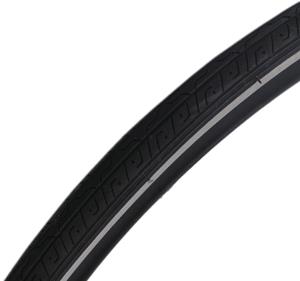 Deli tire Buitenband  27 x 1¼ / 32-630 - zwart met reflectie