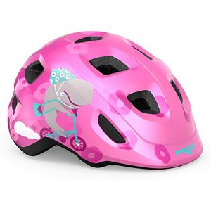 MET Hooray Kid's Hel 2023 - Pink Whale}  - S}