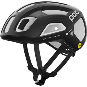 POC Ventral AIR MIPS NFC Helmet - Uranium Black/Hydrogen White Matt