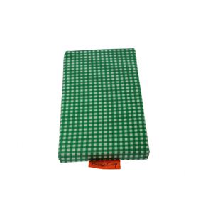 BikeCap Fietskussen Green Checkmate