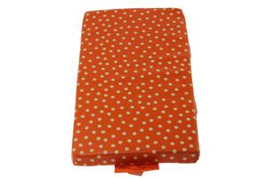 BikeCap Fietskussen Orange Dots