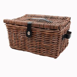 Wicked Picknickmand bakkersmand maat L, Naturel (47 x 36 x 26 cm)