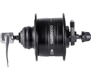 Naafdynamo Dh-3d37 Centerlock 133 Mm 36g Zwart