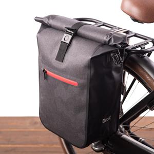 Beck Enkele fietstas Base Zwart/Rood 18L