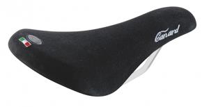 Selle monte grappa zadel Canard 285 x 160 mm heren zwart