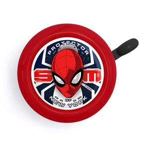 Marvel fietsbel Spider-Man 55 mm rood