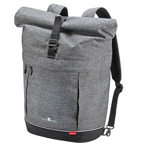 KLICKfix Enkele fietstas / rugtas Freepack Switch Grijs 18L