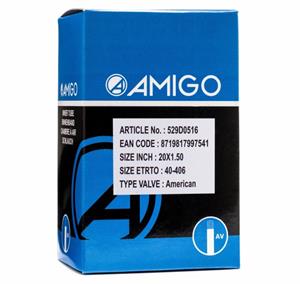 AMIGO binnenband 20 x 1.50 (40 406) AV 48 mm