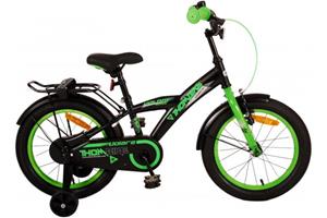 Volare Thombike Kinderfiets - Jongens - 16 inch - Zwart Groen