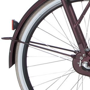 Fietsaccessoires Cort a spatb stang E-U4 teak br mt