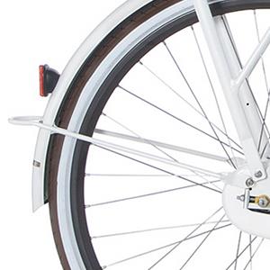 Fietsaccessoires Cort a spatb stang E-U4 white pearl