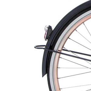 Fietsaccessoires Cort a spatb 28 Transp mill blue matt ND