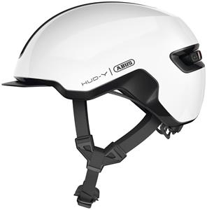 Abus Hud-Y - Urban Fahrradhelm Shiny White M (54 - 58 cm)