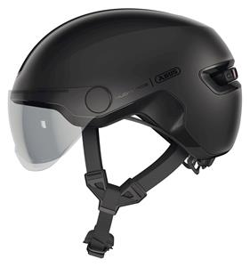 Abus Hud-Y Ace - Fahrradhelm Velvet Black L (57 - 61 cm)