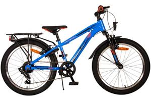 Volare Cross 20 Inch 27 cm Jongens 6V Terugtraprem Blauw/Zwart