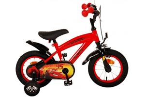 VOLARE Kinderfahrrad Disney Cars 12 Zoll, rot