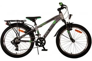 Volare Cross 20 Inch 27 cm Jongens 6V Terugtraprem Grijs/Zwart