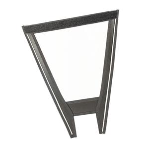 CROOZER Ventilatie-inzetstuk Black voor Kid single seater