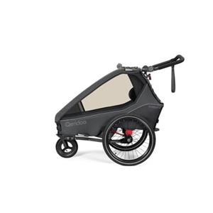 Qeridoo  Kidgoo2 kinderfietskar Steel Grijs