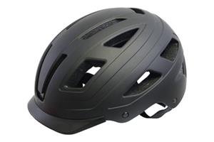 Qt cycle tech helm urban style mat zwart