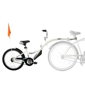 WeeRide Tandem Aanhangfiets Copilot White