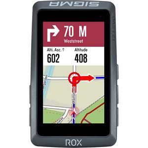 Sigma fietscomputer ROX 12.1 EVO GPS Night Gray Basic