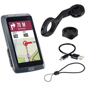 Sigma ROX 12.1 EVO Basic Set - Night Grey Fahrrad-Navi Fahrrad Europa Bluetooth, GPS, GLONASS