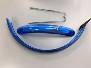 Euro Stel spatborden 20 inch 58mm pvc blauw fender