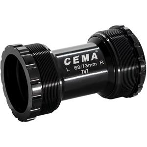 Cema Bracketas T47 CAMPA UT-Excl. Lagers-Zwart