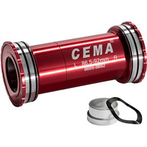 Bracketas CEMA  BB86-BB92 Int. SRAM GXP-RVS-Rood