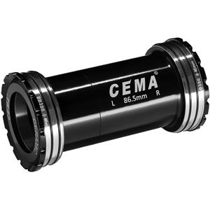 Cema Bracketas BB386 Interlock FSA386/Rotor3D+(30mm)RVS-Zwart