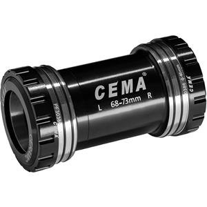 Cema Bracketas PF30 incl.kit PRAXIS M30-RVS-zwart