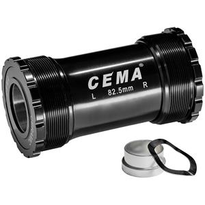 Cema Bracketas T45 SRAM GXP-RVS -zwart