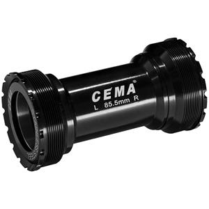 Bracketas CEMA  T47 - TREK SRAM DUB RVS-Zwart