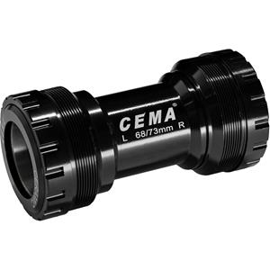 Cema Bracketas T47 FSA386/Rotor 30mm-RVS -Zwart