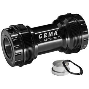 Cema Bracketas T47 SRAM GXP-RVS-Zwart