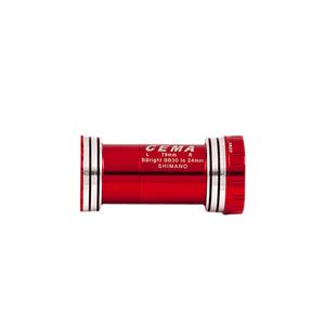 Shimano CEMA Bracketas BBright42 Int. -Keramisch-Rood