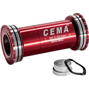 Bracketas CEMA  BB86-BB92 Int. SRAM GXP-Keramisch-Rood