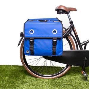 Willex Dubbele fietstas Bisonyl 52L Blauw