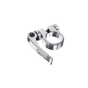 Ergotec Zadelpenklem  SCQ-050 ø34.9 met snelspanner - zilver