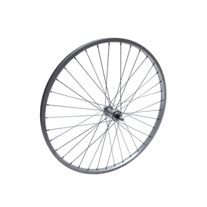 Roland Voorwiel 26x1.75 inch Aluminium velg, vaste as, zilver