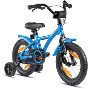 Prometheus Bicycles Kinderfiets Hawk 14 inch blauw-zwart