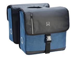 Willex Dubbele Businesstas 40L Blauw/Zwart