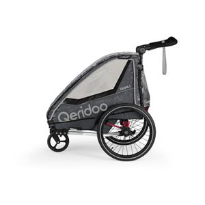Qeridoo Fahrradanhänger Zubehör Regenschutz QUPA 1 / Sportrex 1