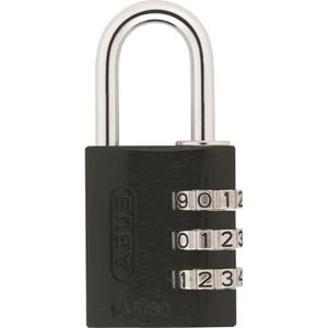 Abus Cijfer Hangslot 145/30 Zwart (6cm)