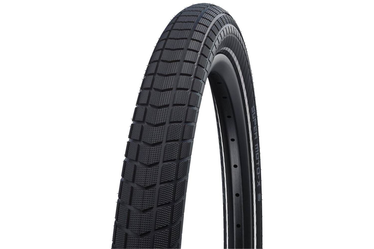 Schwalbe Super moto-x 20x4.00 (100-406) fatbike reflex zwart