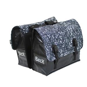 Beck Dubbele Fietstas Classic Crosshatch
