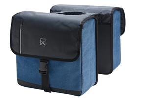 Willex Dubbele Businesstas 46L Blauw/Zwart