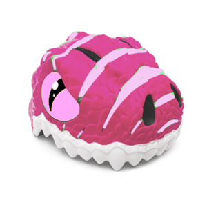 Crazy Stuff Kinderhelm / Fietshelm Roze Draak / Pink Dragon Small 49-55 cm