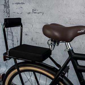 Ohmiomine Bagagedragerkussen Fietskussen Zwart